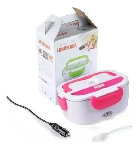 Lonchera Eléctrica Cargador Carro Portát